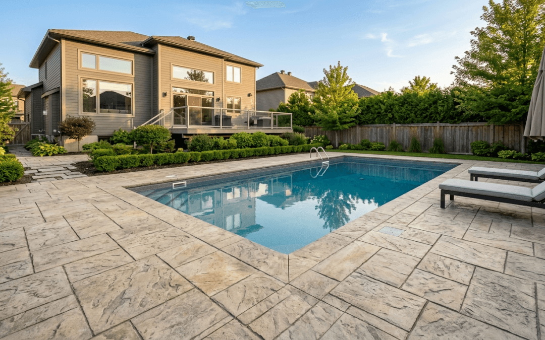 Why Ottawa Homeowners Are Choosing Stamped Concrete for Their Pool Decks