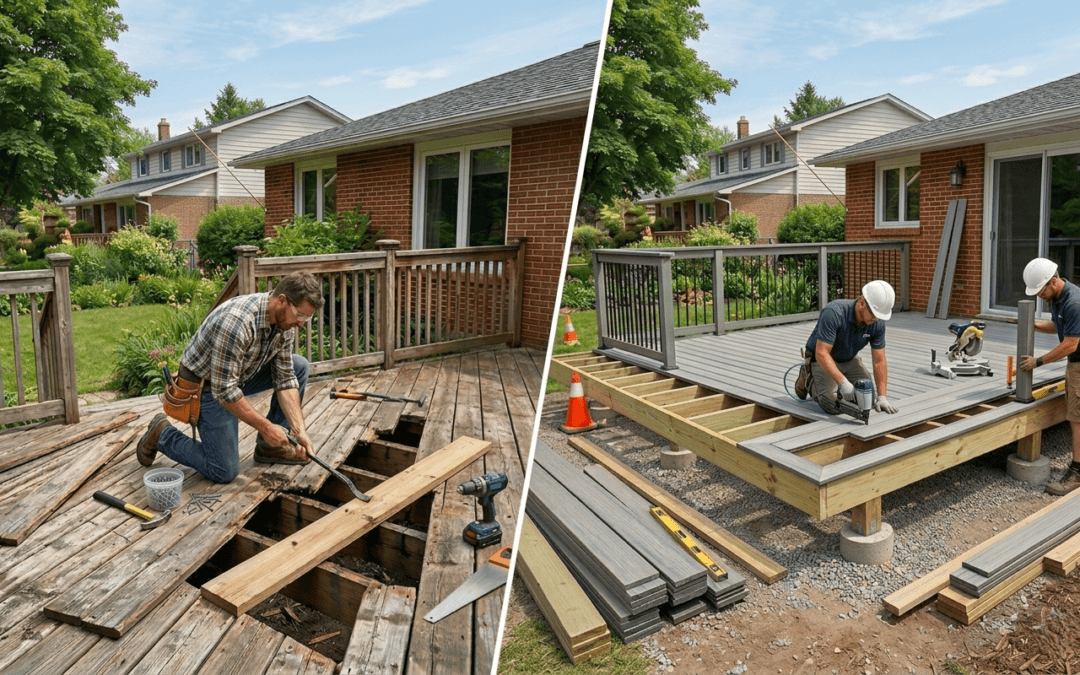 When to Repair vs. Replace Your Ottawa Deck: A Homeowner’s Decision Guide