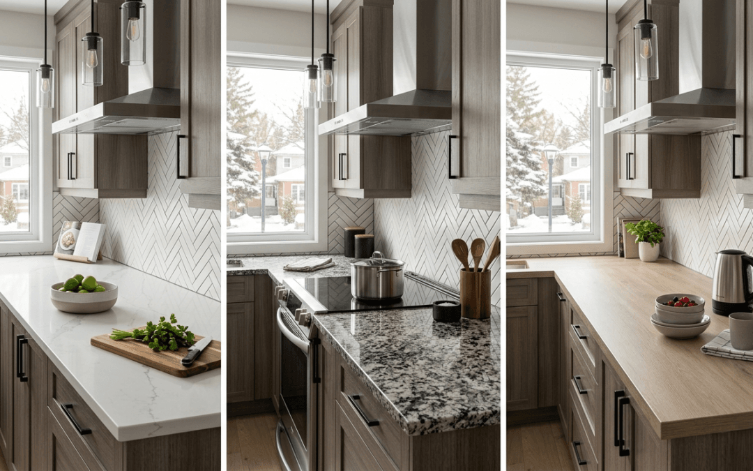 Quartz, Granite, or Laminate? Choosing the Right Countertops for Your Ottawa Kitchen